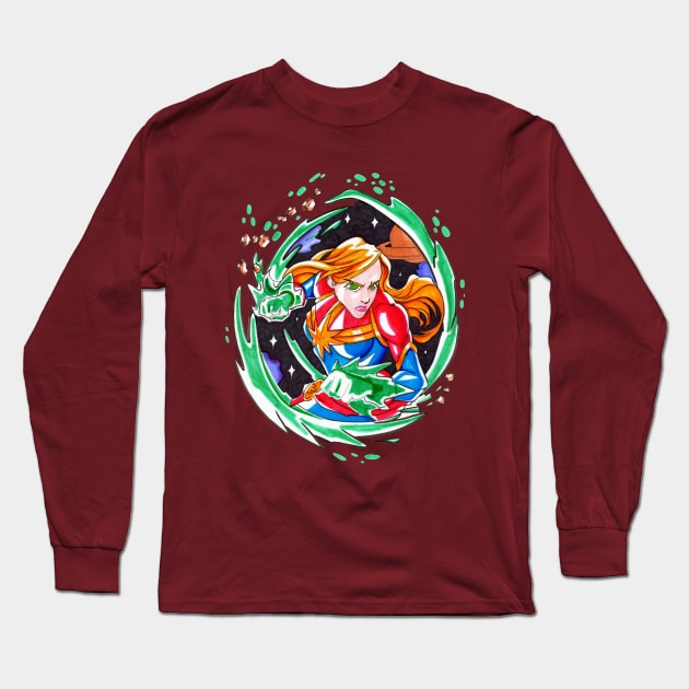 Marvelous Long Sleeve T-Shirt by RawPencils